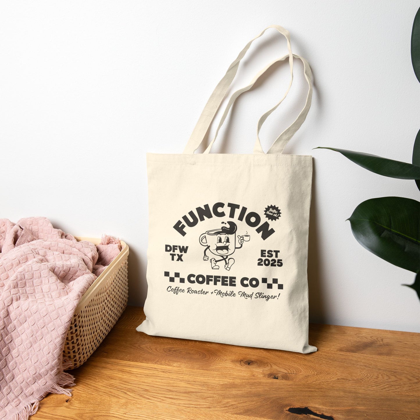 Vintage Inspired Funky Tote Bag