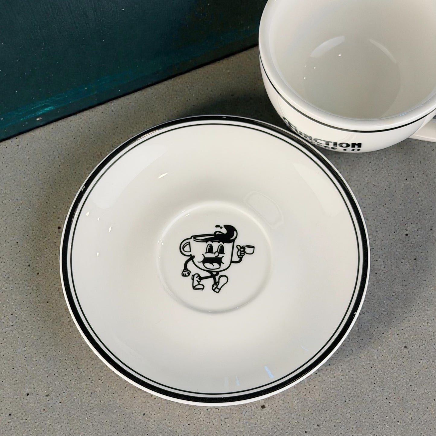 The Signature Function Coffee Co Mug and Saucer Set