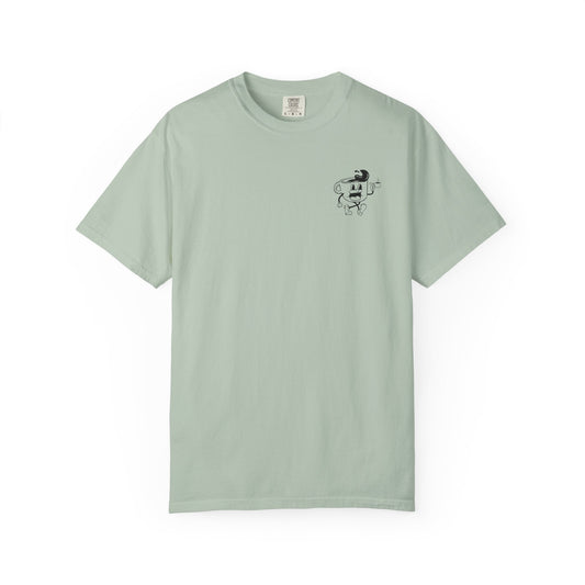 Funky front + Stacked Logo Back T-Shirt