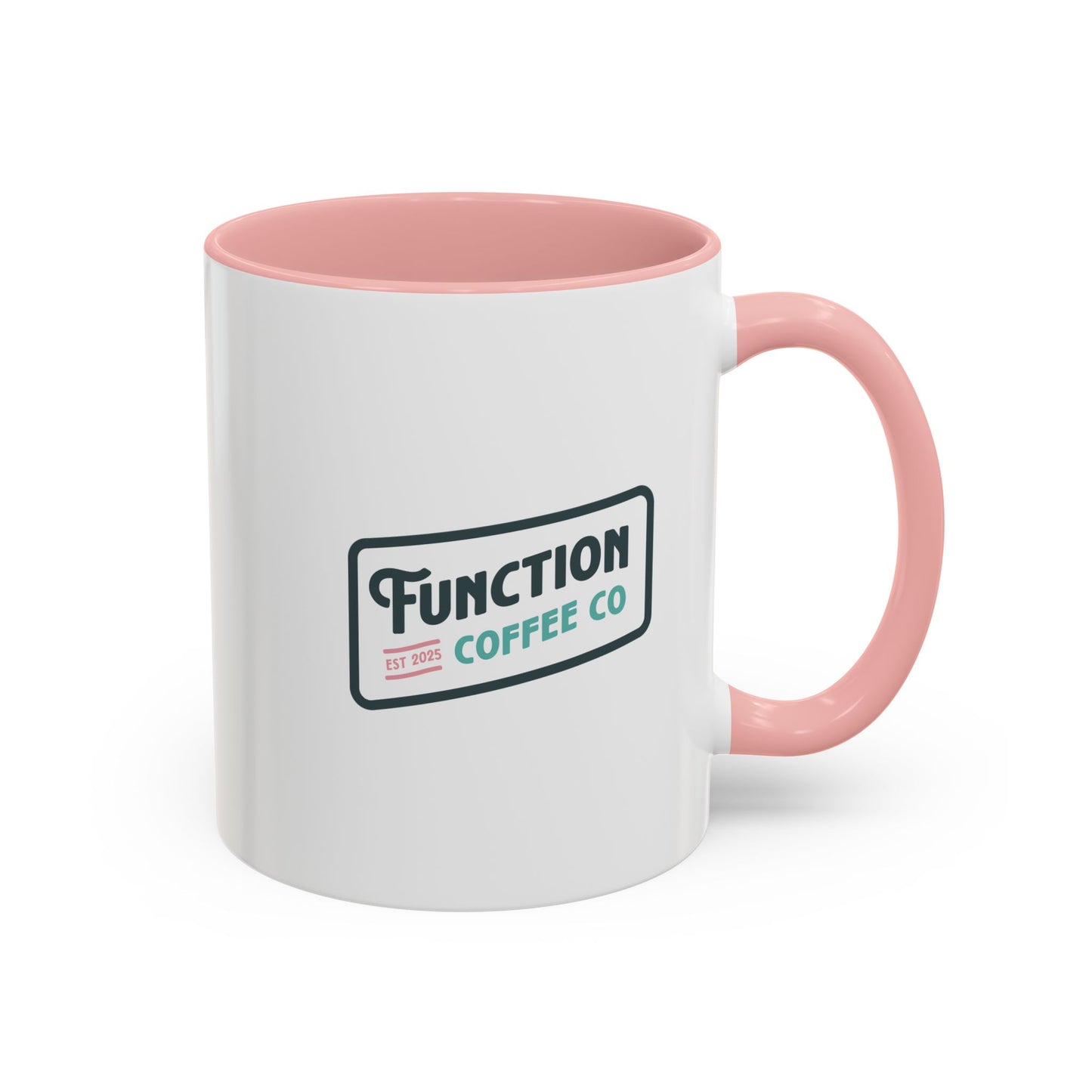 Pink Handle Coffee Mug