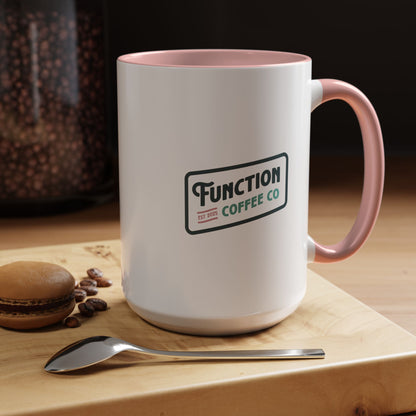 Pink Handle Coffee Mug