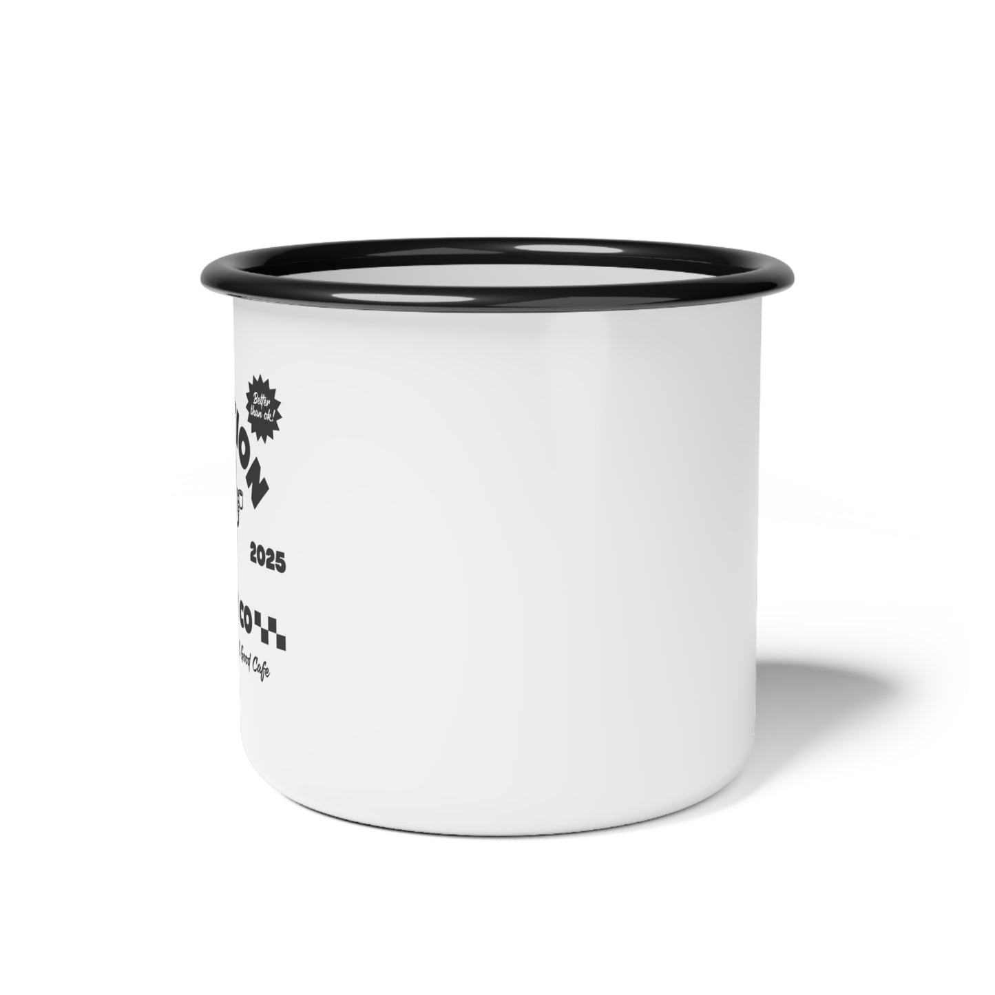 Enamel Retro Coffee Mug