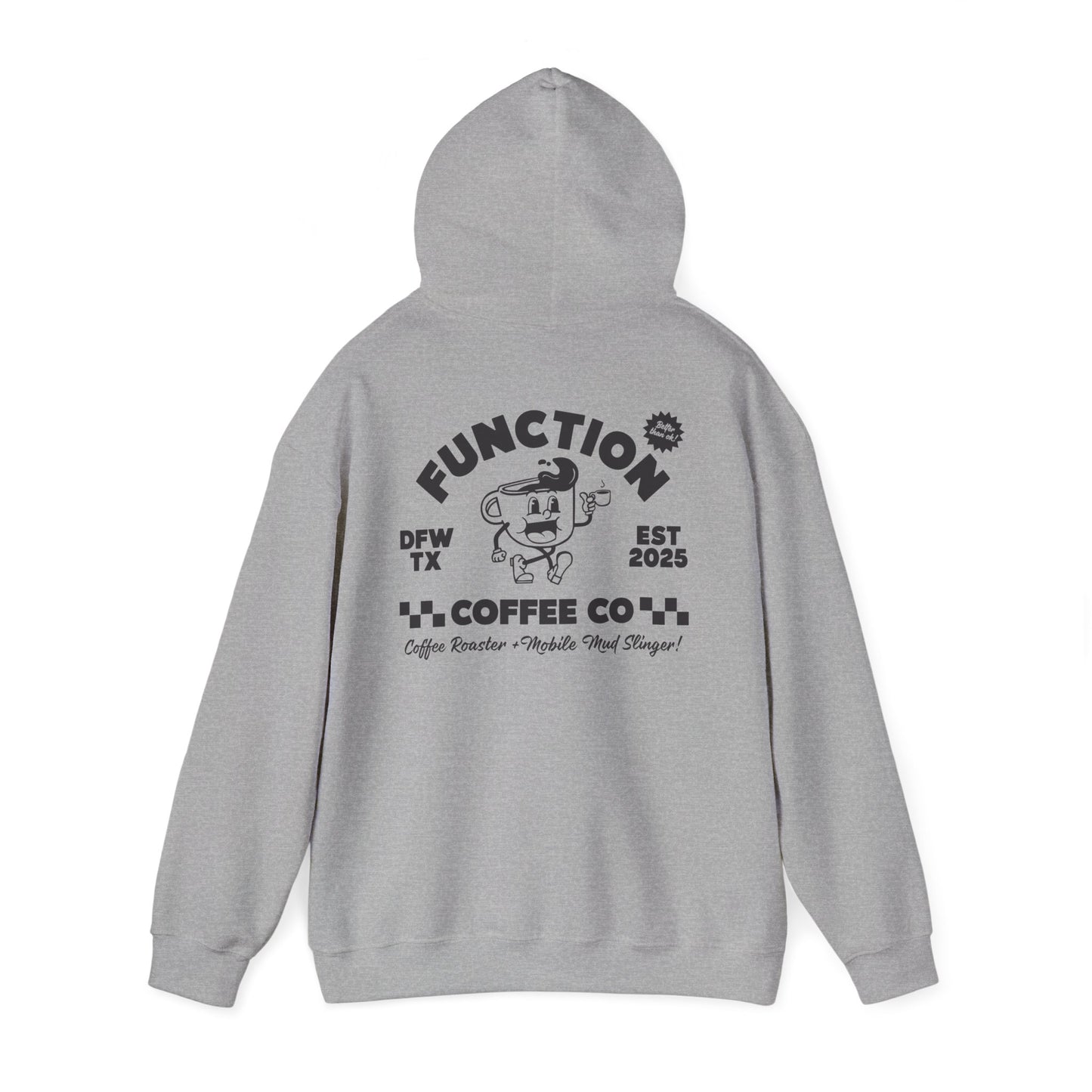 Function Coffee Co. Vintage logo Unisex Hoodie
