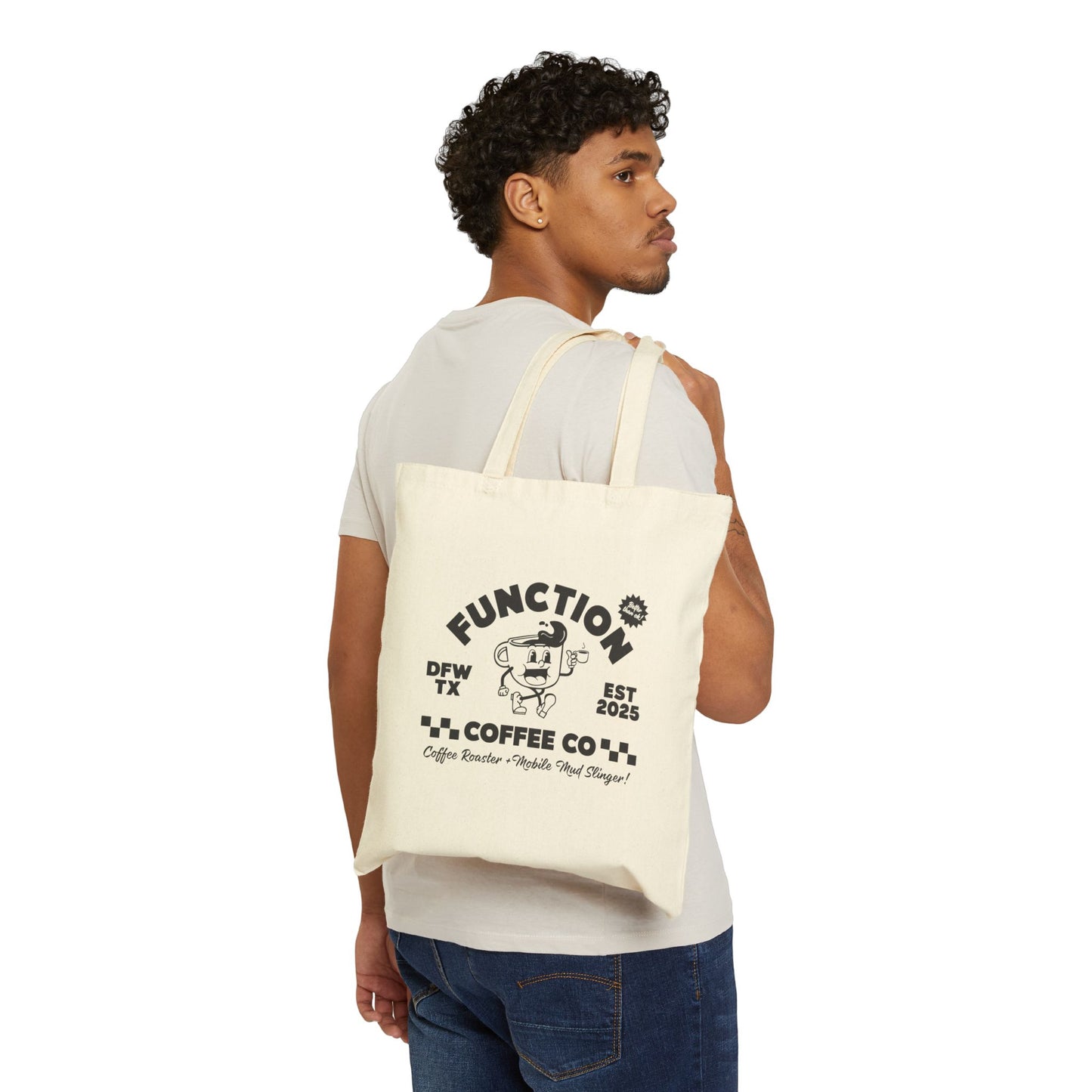 Vintage Inspired Funky Tote Bag