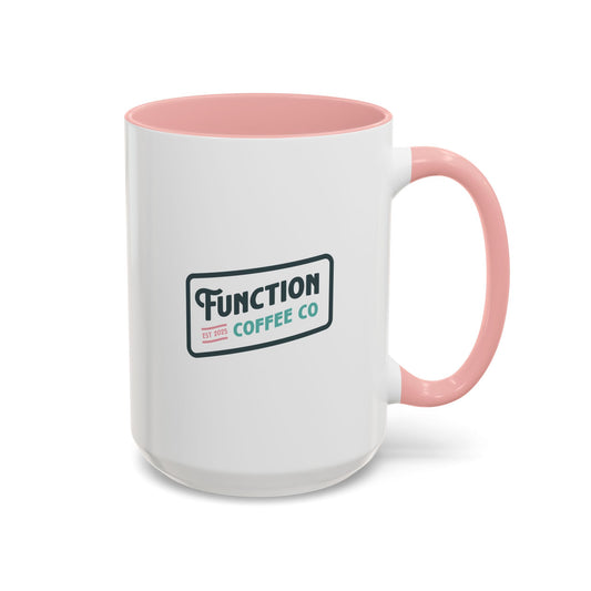 Pink Handle Coffee Mug