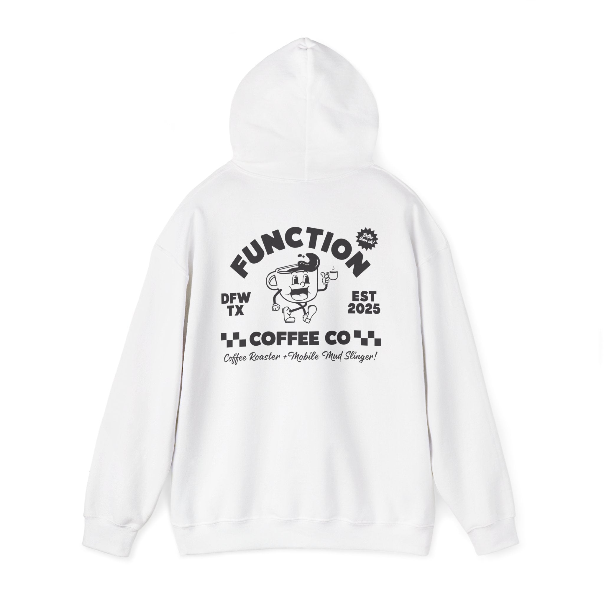 Function Coffee Co. Vintage logo Unisex Hoodie