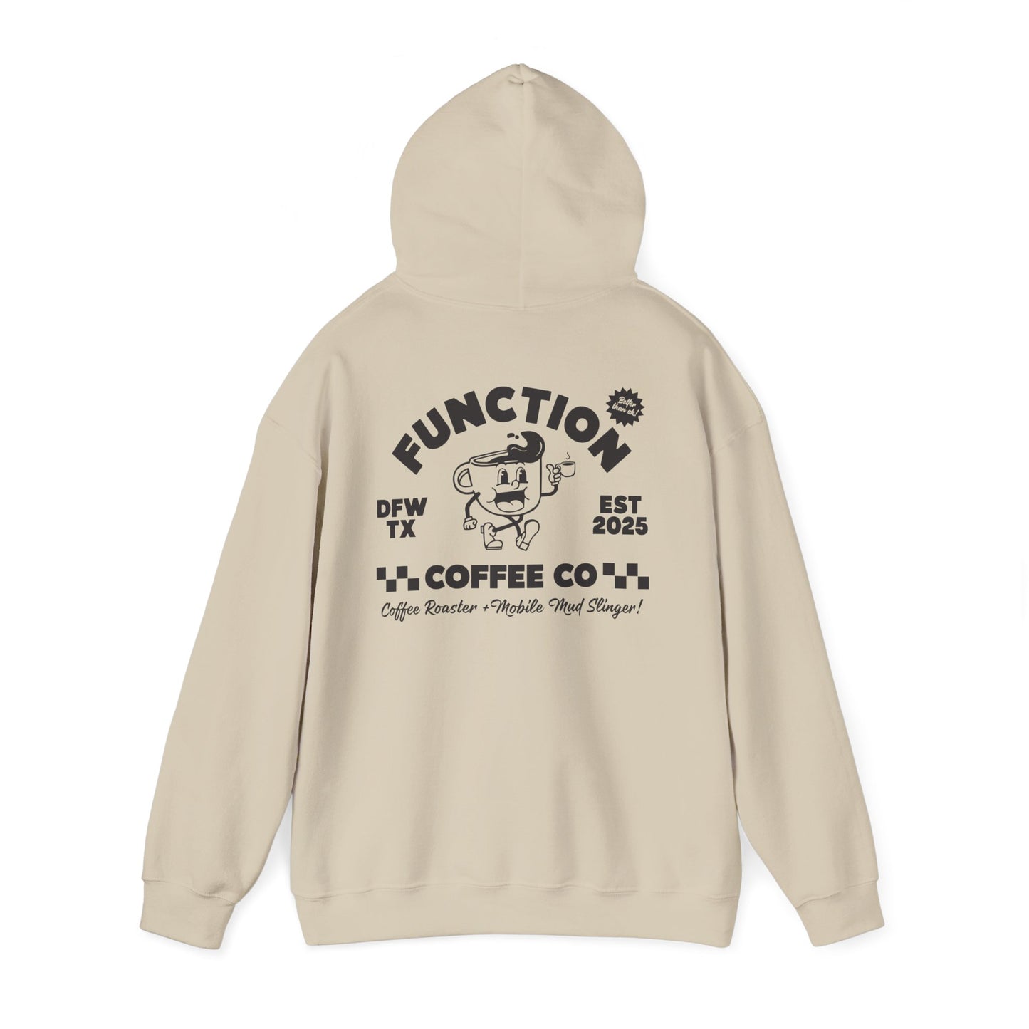Function Coffee Co. Vintage logo Unisex Hoodie