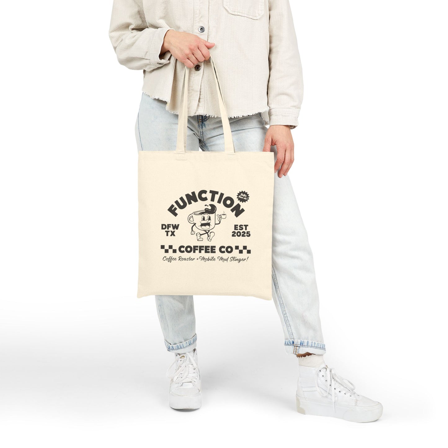 Vintage Inspired Funky Tote Bag
