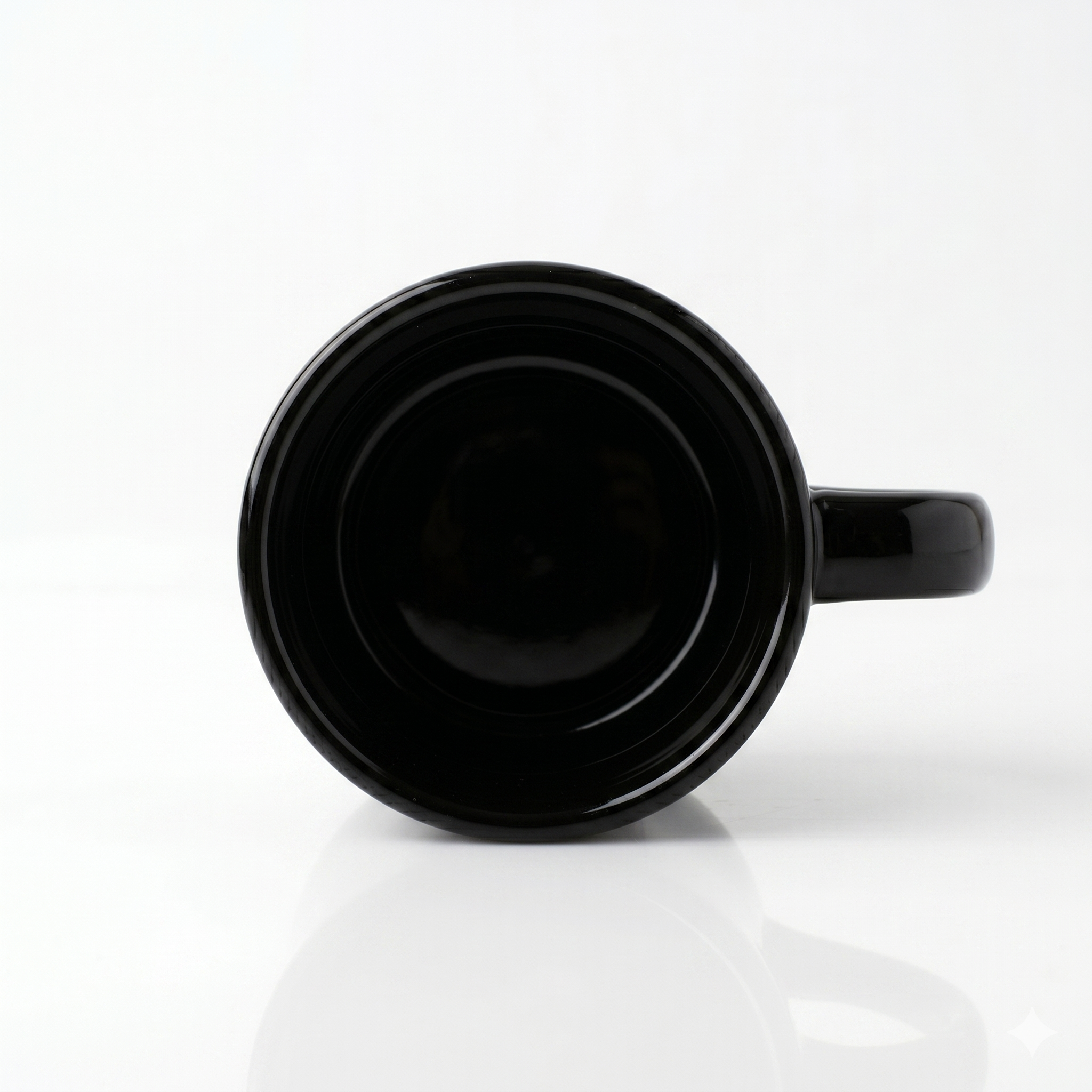 The Founder's Coffee Shop Mug Black & Gold