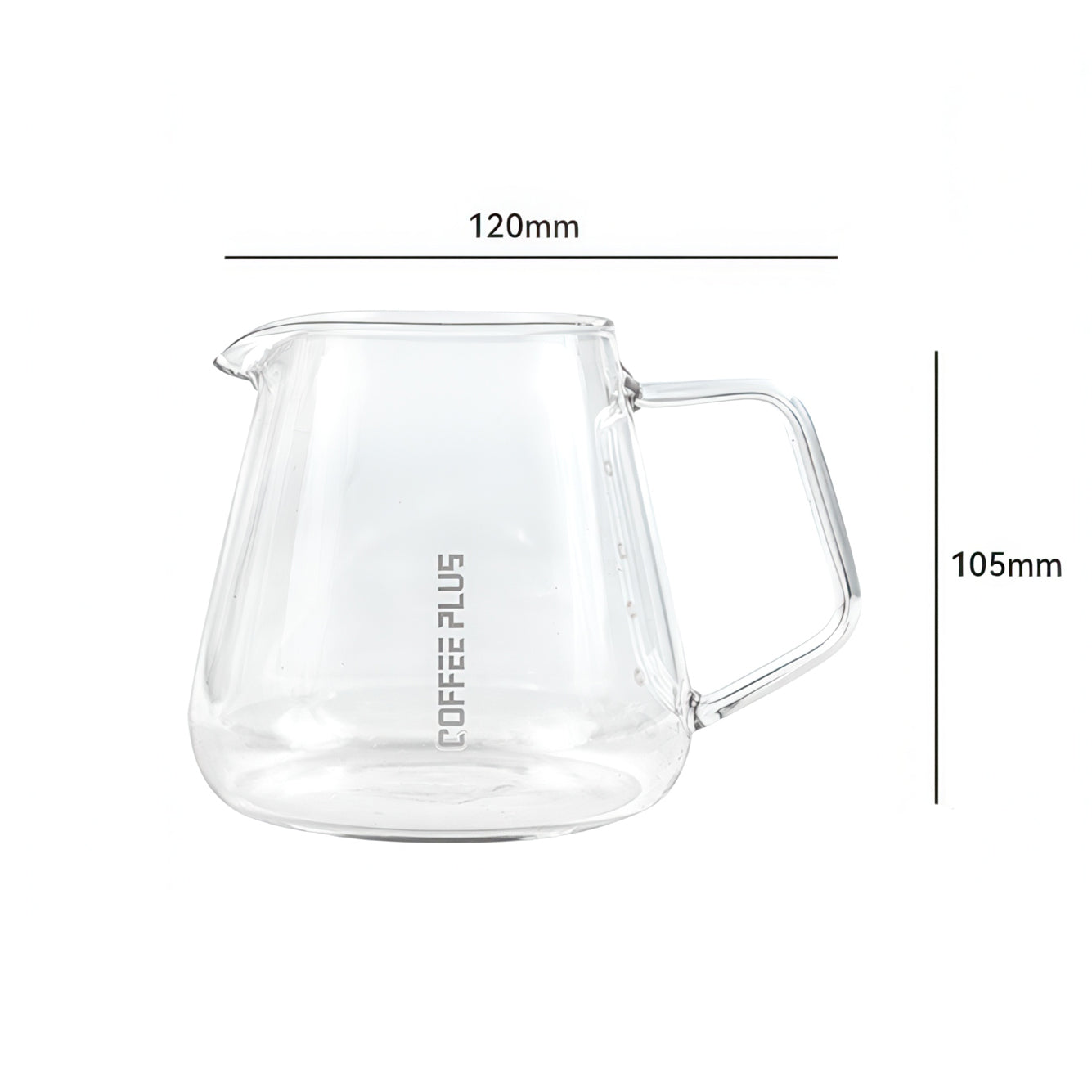 Glass Coffee Server Carafe Hand Brew Pour Over