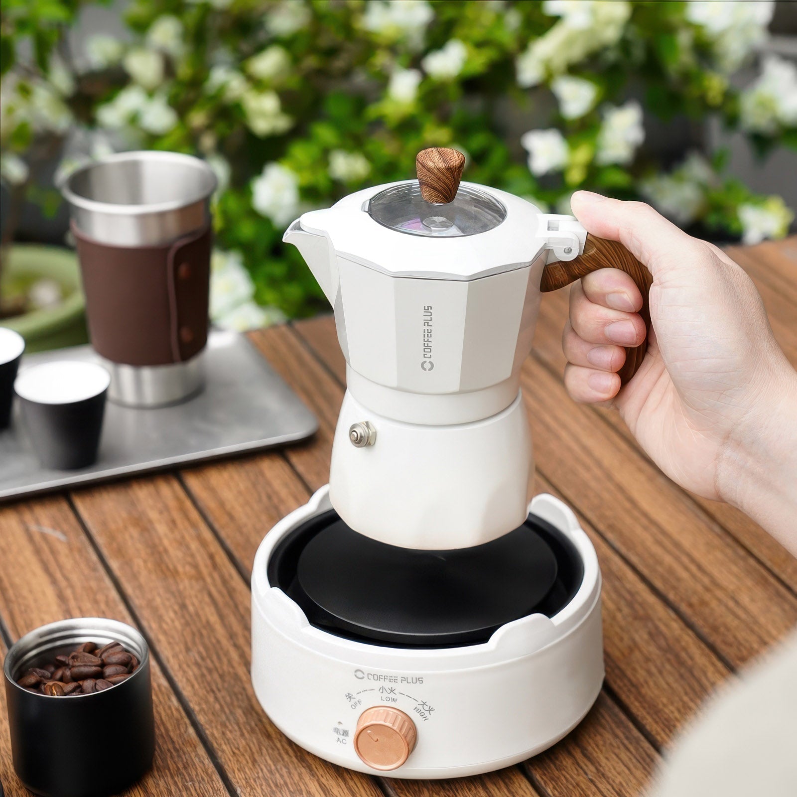 Moka Pot Coffee Maker Home Espresso