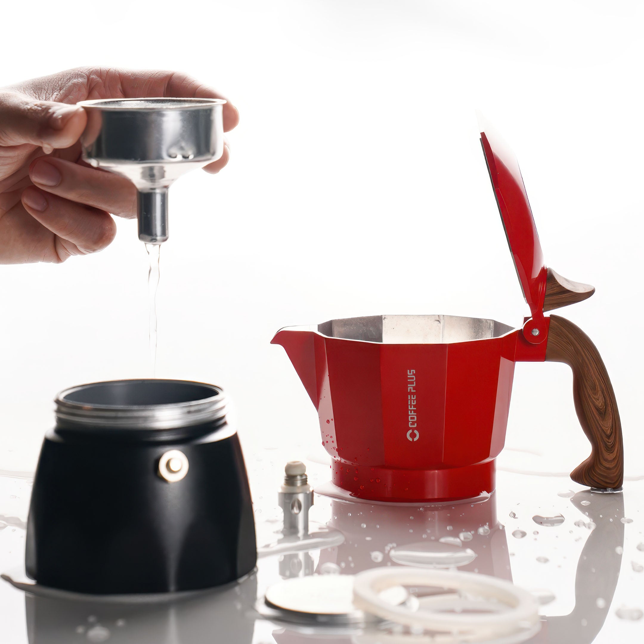 Moka Pot Coffee Maker Home Espresso